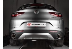 Echappement RAGAZZON Alfa Roméo Stelvio 2.0T - Ligne Cat-Back à valves (2017+)