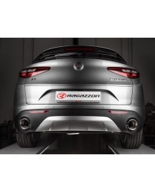 Echappement RAGAZZON Alfa Roméo Stelvio 2.0T - Ligne Cat-Back à valves (2017+)