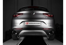 Echappement RAGAZZON Alfa Roméo Stelvio 2.0T - Ligne Cat-Back à valves (2017+)