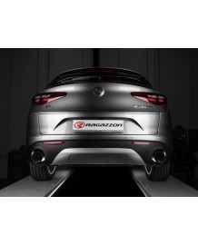 Echappement RAGAZZON Alfa Roméo Stelvio 2.0T - Ligne Cat-Back à valves (2017+)