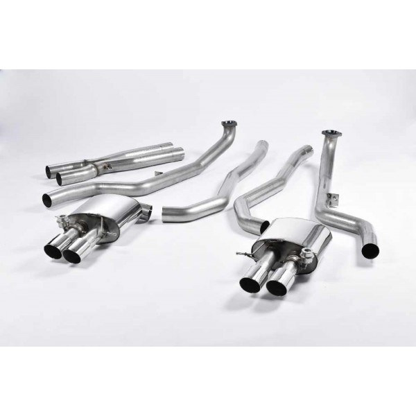 Ligne d'échappement Cat-Back à valves MILLTEK BMW M5 (F10) (2011-2016)