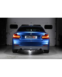 Ligne d'échappement Cat-Back à valves MILLTEK BMW M235i (F22) (2014+)