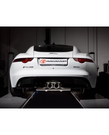 Echappement RAGAZZON Jaguar F-Type 2.0T 300 - Ligne Cat-Back à valves (2017+)