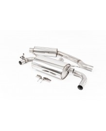 Ligne d'échappement FAP-Back à valves MILLTEK BMW M140i F20/F21avec FAP (2019+)(Homologuée)