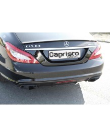 Echappement CAPRISTO Mercedes CLS63 AMG (C/X218) - Ligne Cat-Back à valves (2010-2018)