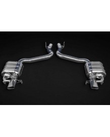 Echappement CAPRISTO Mercedes GT63 GT63S AMG 4 Portes (X290) - Ligne Cat-Back à valves (2018+)