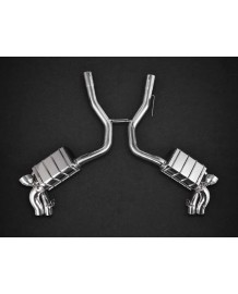 Echappement CAPRISTO Mercedes Classe S500 / S63 AMG (C217) - Ligne Cat-Back à valves (2014+)