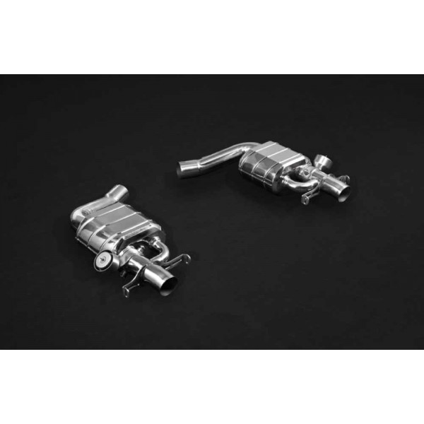 Echappement CAPRISTO Mercedes S63 AMG & S500 (W222) - Ligne Cat-Back à valves