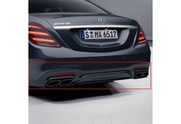 Diffuseur + Embouts échappements S63 AMG Mercedes Classe S W222 Pack AMG (07/2017-)