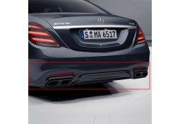 Diffuseur + Embouts échappements S65 AMG Mercedes Classe S W222 Pack AMG (07/2017-)