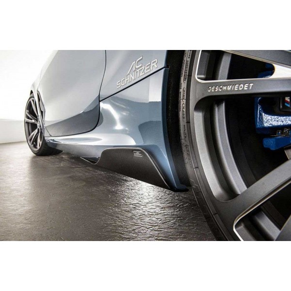 2 Extensions bas de caisse carbone AC SCHNITZER BMW 840d 840i M850i (G14/G15) Pack M (2019+) 