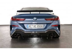 Echappement + Diffuseur Carbone AC SCHNITZER BMW M850i xDrive) (G14/G15) - Silencieux à valves (2019+)