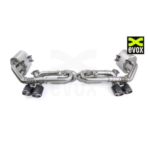 Silencieux à valves EVOX Inox Porsche 991 MKI