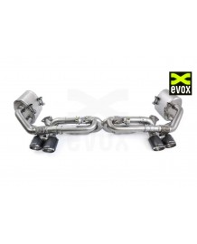 Silencieux à valves EVOX Inox Porsche 991 MKI