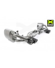 Silencieux à valves EVOX Inox Porsche 991 MKI
