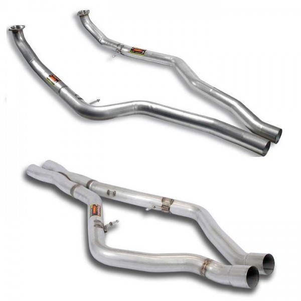 Tube avant & X-Pipe SUPERSPRINT Bmw X6M E71 / X5M E70 - Silencieux à valves (2008-) Tube avant & X-Pipe SUPERSPRINT Bmw X6M E71 / X5M E70 - Silencieux à valves (2008-)