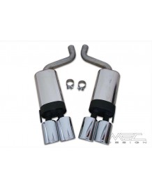 Echappement MEC DESIGN Mercedes S320CDI S350 S420CDI S450 S500 S550 S600 Sans Pack AMG (2005-2013)(W221) - Ligne Cat-Back