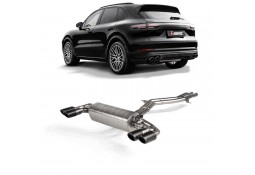 Echappement AKRAPOVIC Porsche Cayenne & E-Hybrid 3,0 V6 FAP (E3/536) (2018+)- Ligne Fap-Back à valves 