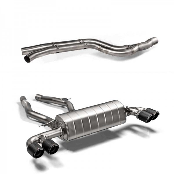 Echappement AKRAPOVIC BMW Z4 M40i G29 Avec FAP/OPF (2019+) - Ligne Cat-Back à valves 