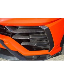 Inserts de pare-chocs avant Carbone NOVITEC Lamborghini Urus 