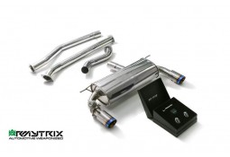 Ligne d'échappement Cat-Back inox ARMYTRIX à valves pour BMW 340i / 440i (F32/F33/F30F31) (2016-)