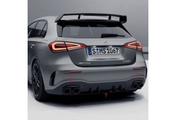 Diffuseur arrière + embouts échappements A45 S AMG Mercedes Classe A (W177) Pack AMG  