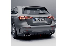 Diffuseur arrière + embouts échappements A45 S AMG Mercedes Classe A (W177) Pack AMG  