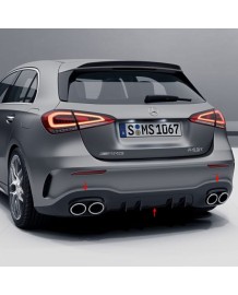 Diffuseur arrière + embouts échappements A45 S AMG Mercedes Classe A (W177) Pack AMG  