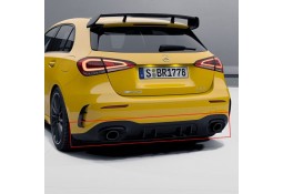 Diffuseur arrière + embouts échappements A35 AMG Mercedes Classe A (W177) Pack AMG  