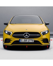 Spoiler avant + flaps A35 AMG Mercedes Classe A (W177/V177) Pack AMG 