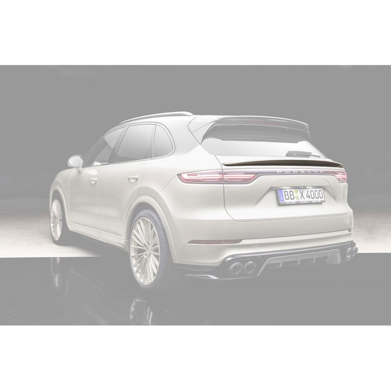 Aileron Arrière En Fibre De Carbone Pour Porsche Cayenne SUV 2018-2022 - Style Sport, Stabilisation Et Look Agressif - Facile à Installer - 13