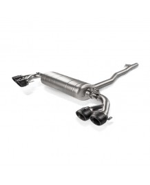 Ligne d'échappement à valves Cat-Back (Apres catalyseurs) AKRAPOVIC pour Mercedes Classe A35 AMG W177 (2019+)
