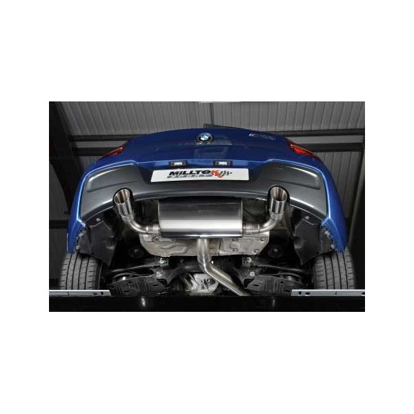 Ligne d'échappement Cat-Back MILLTEK BMW M135i (F20/F21) (2012+)