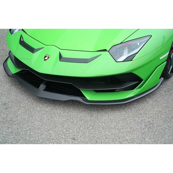 Spoiler avant latéral Carbone NOVITEC Lamborghini Aventador SVJ (+ Roadster SVJ) (Original Look)