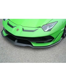 Spoiler avant latéral Carbone NOVITEC Lamborghini Aventador SVJ (+ Roadster SVJ) (Original Look)