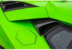Prises d'air de vitres Carbone NOVITEC Lamborghini Aventador SVJ (+ Roadster SVJ)