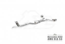 Echappement Fi EXHAUST Mercedes CLS53 AMG (C257) - Ligne Cat/Fap-Back à valves (2014+)