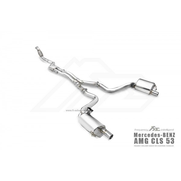 Echappement Fi EXHAUST Mercedes CLS53 AMG (C257) - Ligne Cat/Fap-Back à valves (2014+)