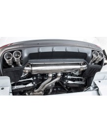 Echappement CARGRAPHIC Porsche Cayenne 2,9 S + 3,0 V6 + E-Hybrid SUV/Coupé (E3) (2018+) - Ligne Fap-Back à valves