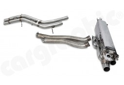 Echappement CARGRAPHIC Porsche Cayenne Turbo 4,0 V8 (E3) (2018+) - Ligne Fap-Back à valves