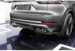 Echappement TECHART Porsche Cayenne S + E-Hybrid SUV & Coupé (E3/EYA) (2018+)-Ligne FAP-Back à valves