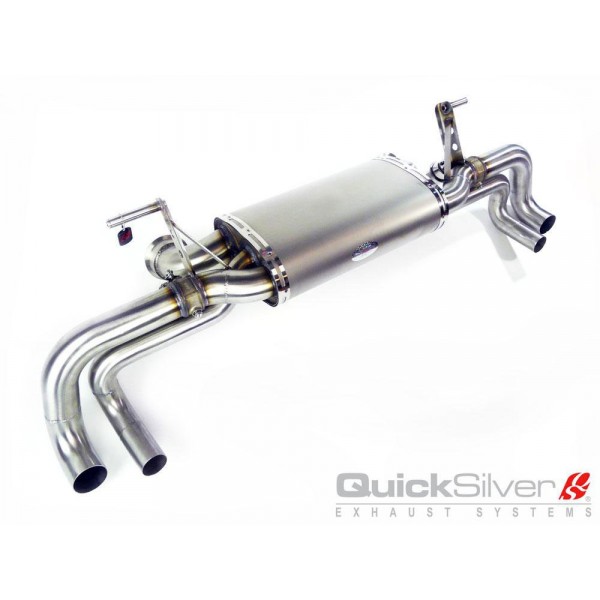 Echappement QUICKSILVER Lamborghini Gallardo tous modèles (2010-2013)- Silencieux à valves 