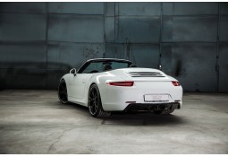 Echappement TECHART Porsche 991.1 Carrera S / GTS / 4 GTS (2012-2016) -Silencieux sorties centrales à valves