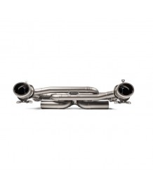 Echappement AKRAPOVIC pour PORSCHE 992 Carrera / S / 4 / 4S / GTS + Cabriolet/Targa (2019+)- Ligne à valves RACE