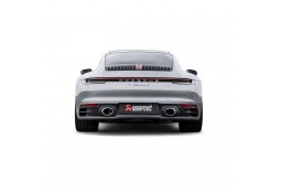 Echappement AKRAPOVIC pour PORSCHE 992 Carrera / S / 4 / 4S / GTS + Cabriolet/Targa (2019+)- Ligne à valves RACE