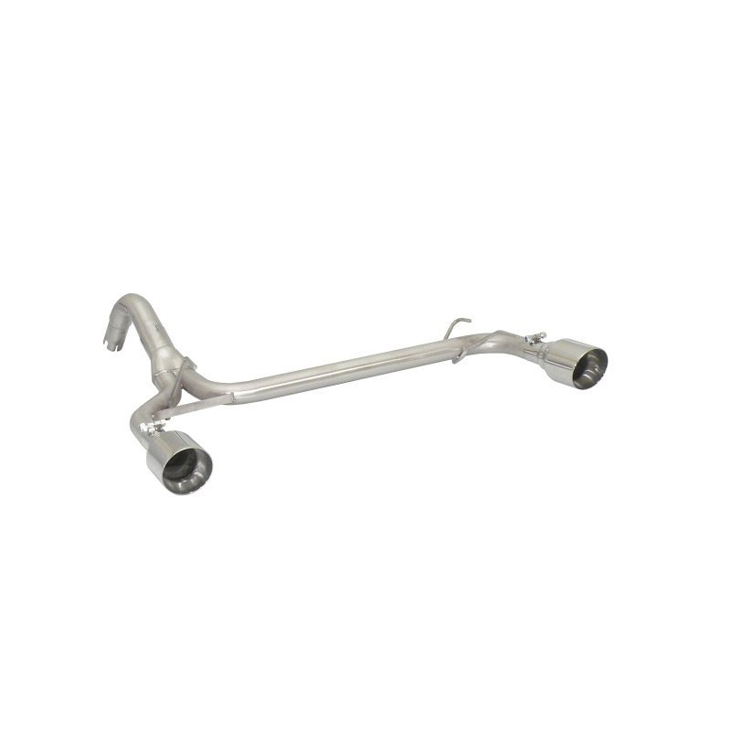 Échappement Inox Double Ulter Sport Pour Fiat 500 Abarth 1.4i T 99kW 2008- - Diamètre 90mm - 8