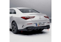 Diffuseur arrière + embouts échappements CLA35 AMG pour Mercedes CLA (C/X118) Pack AMG  (2019+)