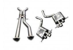 Echappement TUBI STYLE Bentley Continental GT & GTC V8 (2010-2018) -Ligne cat-Back à valves