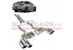 Echappement SUPERSPRINT BMW X4 M F98 / X3 M F97 + Compétition (FAP/OPF)(2019+)- Ligne FAP-Back à valves