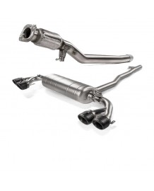 Echappement AKRAPOVIC Mercedes Classe A35 AMG W177 (2019+)- Ligne Cat-Back à valves Racing 